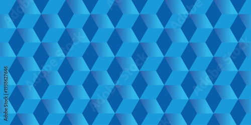 Seamless geometric pattern isometric cubic. Mosaic cube pattern vector tile blank wallpaper.	