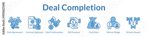 Deal Completion Services with Contract Approvals Secure Payments Winner Recognition and Successful Auction Closures