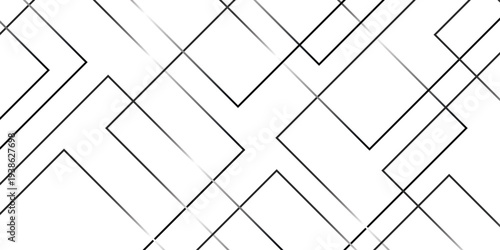 Abstract background with lines. Architecture building construction structure pattern. Digital geometric technology businesses illustration vector shape.	