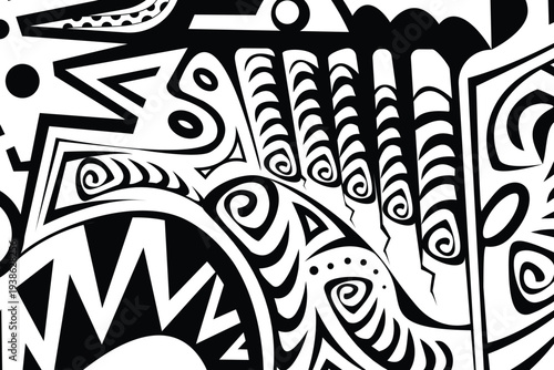 Papua New Guinea Tribal Design