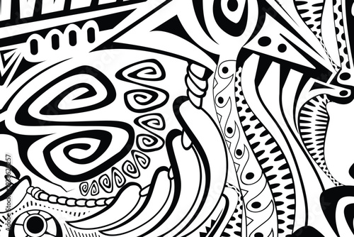 Papua New Guinea Tribal Design