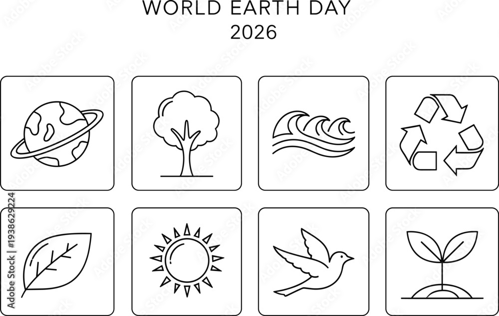 Fototapeta premium World earth day 2026 celebrations and environmental awareness initiatives