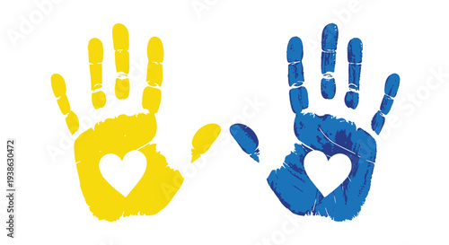 A colorful illustration depicting a world split between land sea and sky