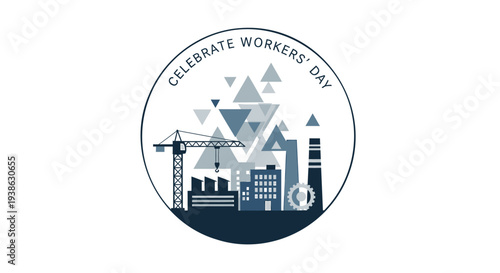 Workers Day celebration logo vector