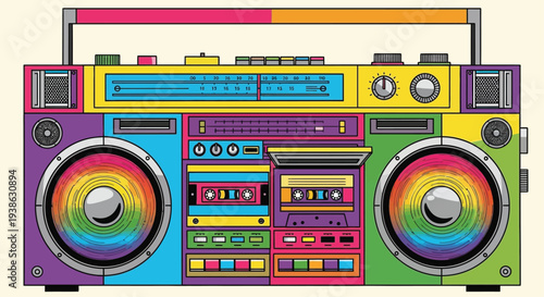 Colorful illustration promoting unity against loneliness with symbolic elements