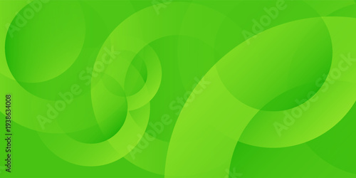 Abstract green circle background trendy. Fluid shapes composition. vector design concept. round-future modern shape