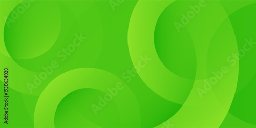 Abstract green circle background trendy. Fluid shapes composition. vector design concept. round-future modern shape good design