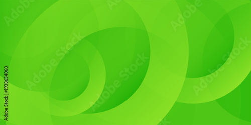 Abstract green circle background trendy. Fluid shapes composition. vector design concept. round-future modern