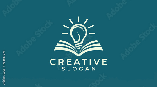 This image captures an open book with a lightbulb emanating light, symbolizing the fusion of knowledge and creativity for inspiration and education in various disciplines.