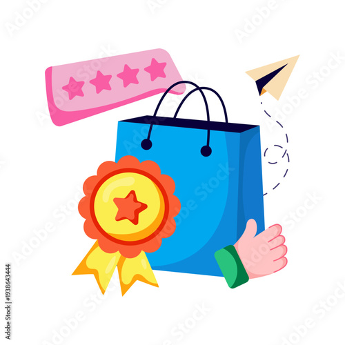 A unique design illustration of best product 