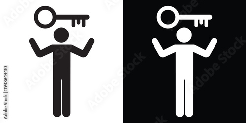 An illuminated light bulb icon with radiating rays and upward arrows. Represents a breakthrough, bright ideas, and the rapid expansion of innovative thinking in a professional vector format.