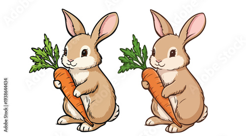 bunny painting easter egg and some flowers, coloring page ready to print on standard 8.5x11 inch paper. eps file.