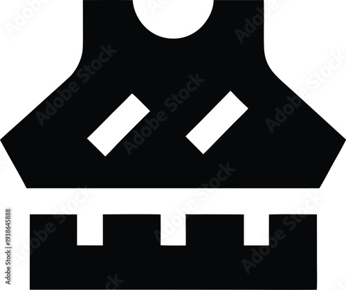 personal training zone silhouette vector illustration on transparent background