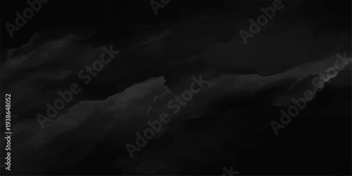 A dark abstract cloudscape featuring white smoke and steam transitions over a black sea with motion textures of a storm and moonlight