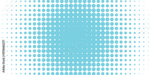 dot Transparent Vector Gradient Blue Color Halftone Background Staggered Dots Pattern modern dotted