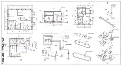 Technical Drawings and Diagrams Collection.
