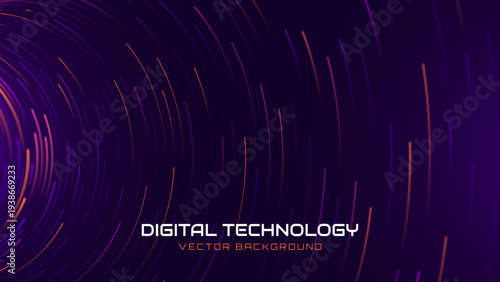 Cyber Neural Network Design. Abstract Data Stream for AI Applications. High-Tech Visualization with Particle Flow. Digital Transformation Science Concept.