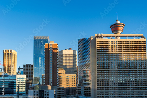 Bild auf Leinwand Downtown Calgary skyline, Alberta, Canada