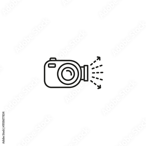 Camera taking a photo device.