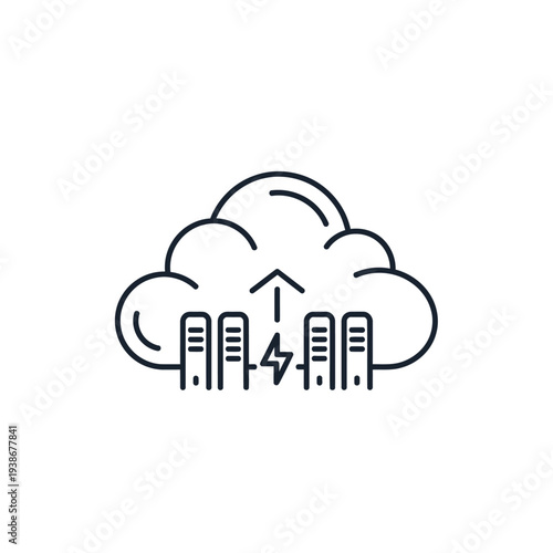 Cloud Server Hosting Data Storage.