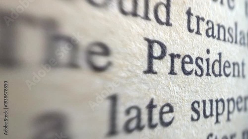 Wallpaper Mural Close up of classified document dolly shot Torontodigital.ca