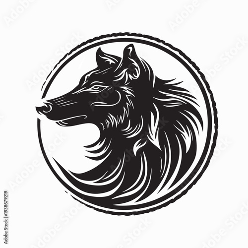 Ancient Greek Mythology Canine Beast Vector Image On White Background