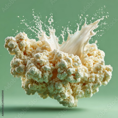 Raw milk rennet curd granules in perfect formation