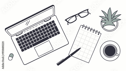 Modern Abstract Business Presentation Background Template Design