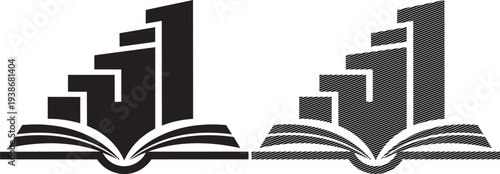 Symbolic representation of knowledge growth through reading and learning