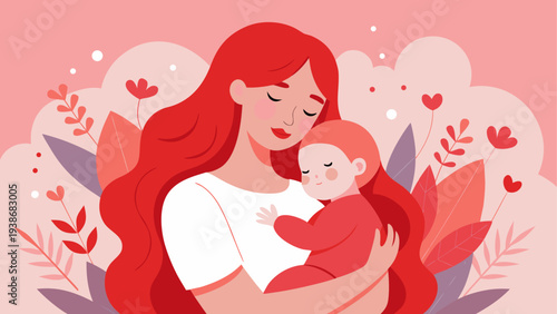 Happy Mothers Day Celebration with Loving Mom and Child Illustration
Mothers Day Greeting Background with Flowers Hearts and Family Love
Happy Mothers Day Card Design with Mom and Kids Love Concept
