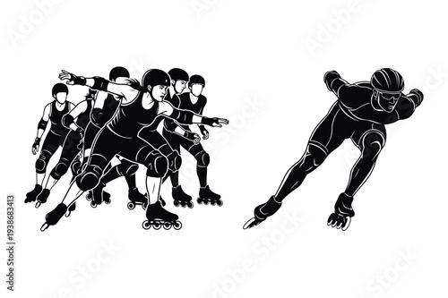 Roller Derby Team vs Individual Speed Skater