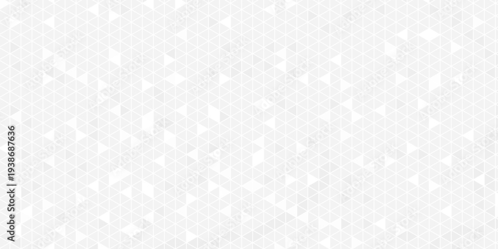 Obraz premium Abstract white background with silver effect. Light gray colour texture. Grey blue modern pattern. Gradient textur. Triangle patern.