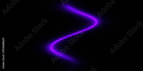 A futuristic digital art backdrop featuring motion waves and a fractal blue light design with smoke textures and energy rays looping over a dark abstract space wallpaper