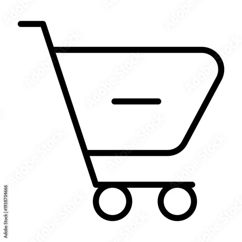 Remove Cart Icon Design