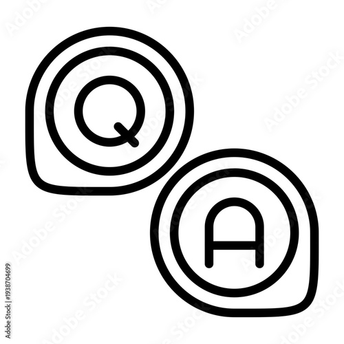 Question And Answer Icon Design