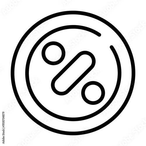 Percent Icon Design
