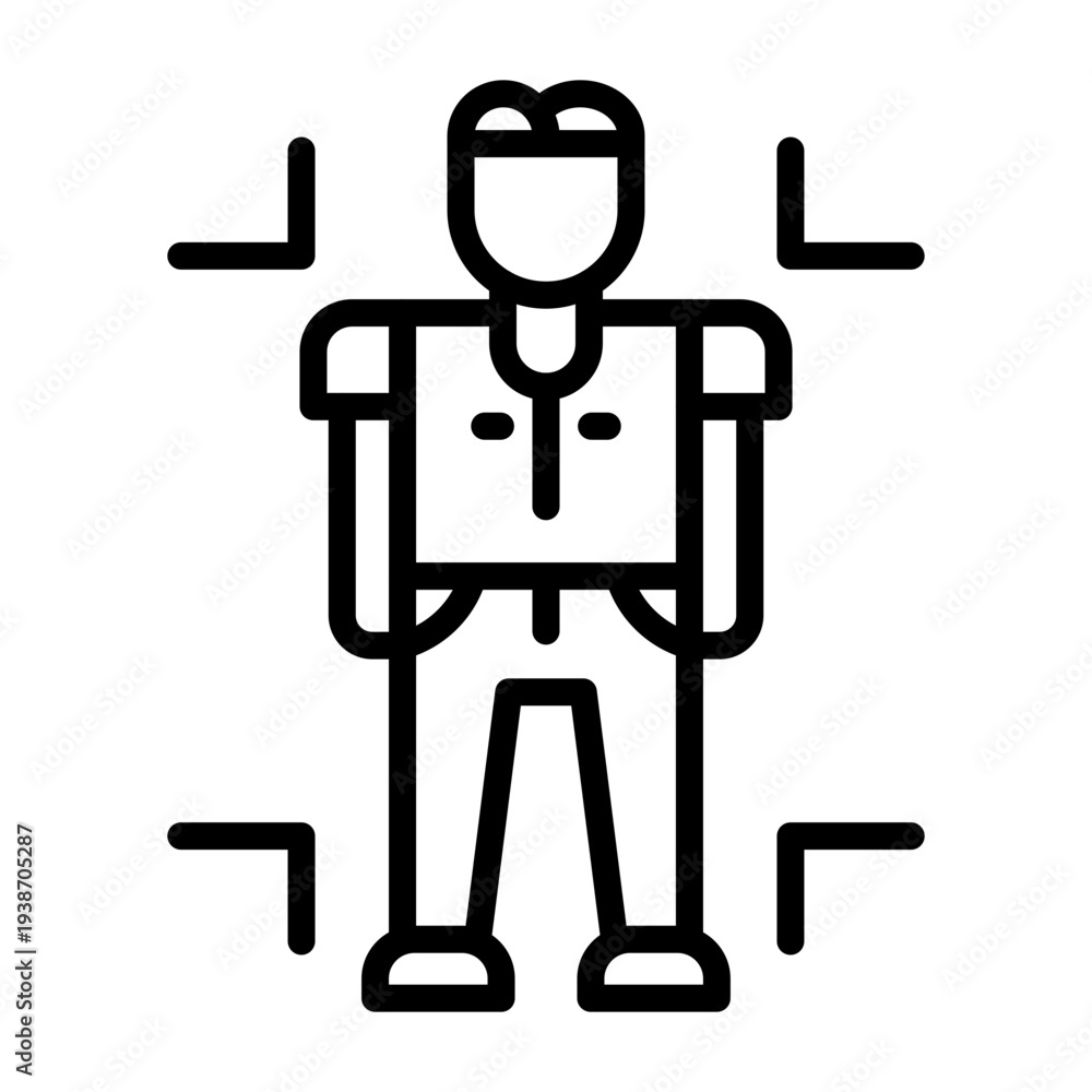 Fototapeta premium Focus Icon Design