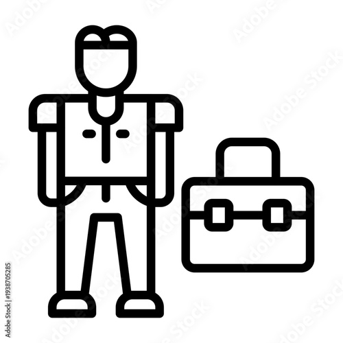 Briefcase Icon Design