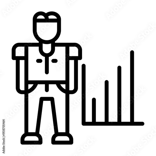 Rise In Value Icon Design