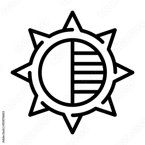 Brightness Icon Design