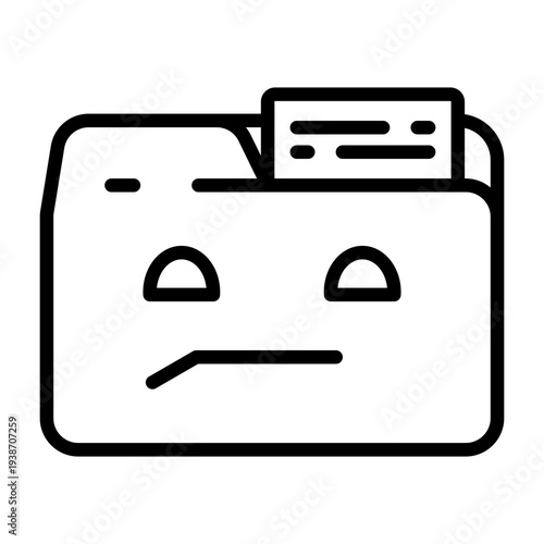 Sad Icon Design