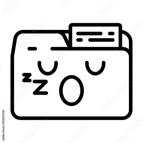 Sleeping Icon Design