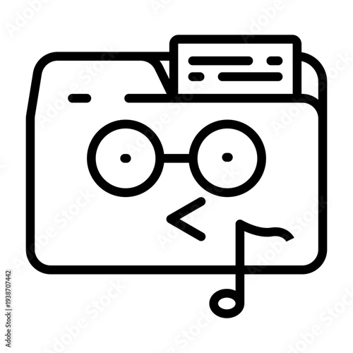 Nerd Icon Design