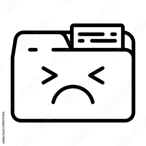Sad Icon Design