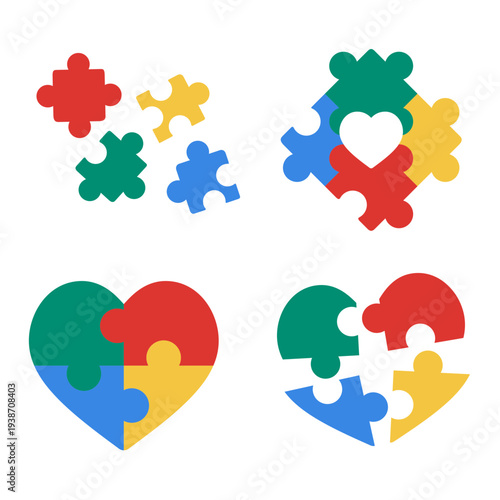 Símbolo autismo Asperger TEA