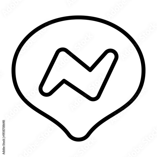 Messenger Icon Design