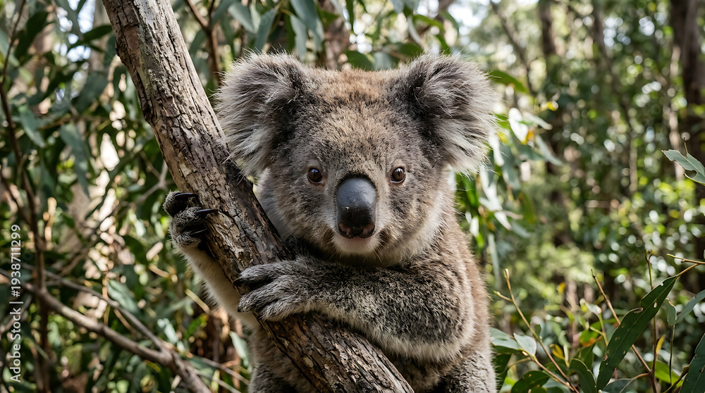 Obraz premium Koala in Eucalyptus