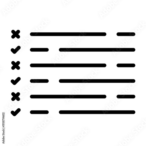 List Icon Design