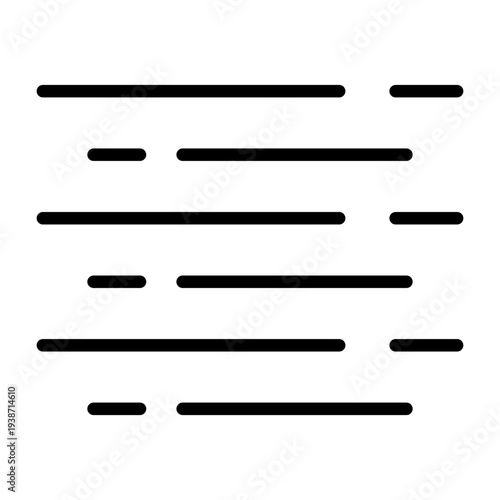 Center Alignment Icon Design