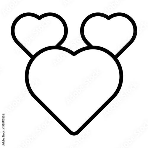 Hearts Icon Design